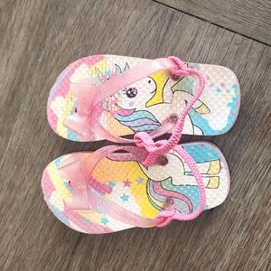 Unicorn Flip Flops
